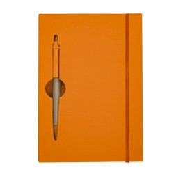 Bloco de Anotações com Caneta