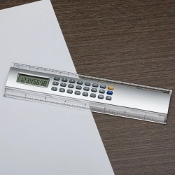 Régua com Calculadora 