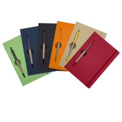 Bloco de Anotações com Caneta